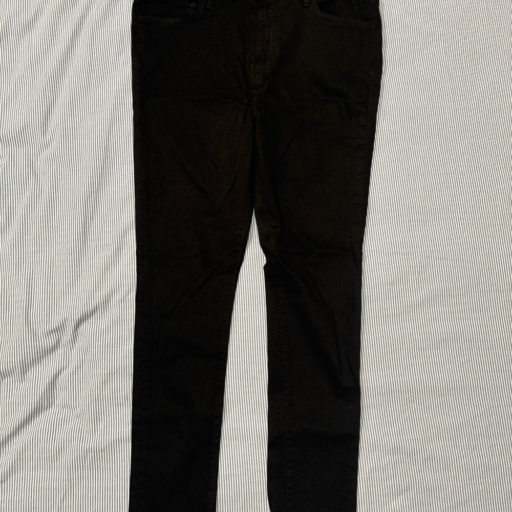 Joe's Jeans Women's Size XL Black High Rise Honey Snapback Curvy Skinny